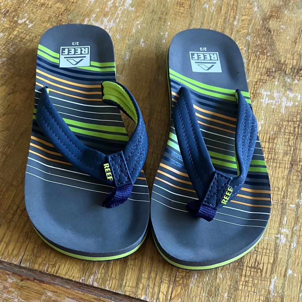 Reef Multicolor Striped Sandals